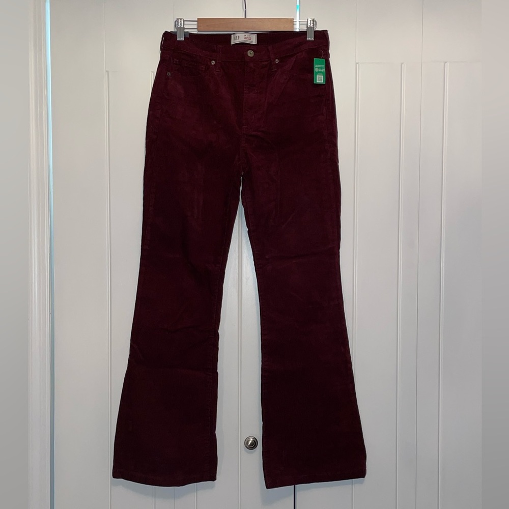 Gap 70s Flare High Rise Corduroys